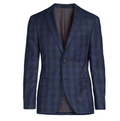 Calvin Klein Mens Slim-Fit Plaid Wool Sport Coat, Size 44Short by Vanessa Jane