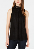 BCX Juniors Lace Top, Size Medium by Vanessa Jane