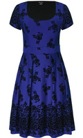 City Chic Womens Plus Pleated Printed, Size 18 by Vanessa Jane