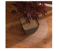 Cleartex Hard Floor Chair Mat Floortex Mat Size: Round 24in by Vanessa Jane
