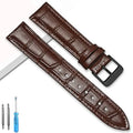 Samsung Galaxy Watch Leather Band - Classic and Elegant by BandsCo Straps