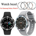 Metal Bezel For Samsung Galaxy 4 Watch 40MM, 42MM, 44MM, 46MM by Arleathercraft