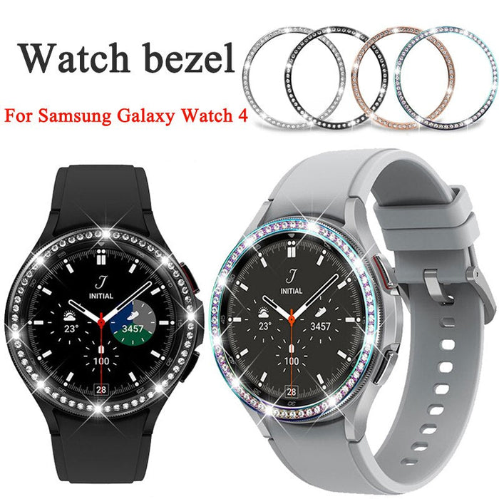 Metal Bezel For Samsung Galaxy 4 Watch 40MM, 42MM, 44MM, 46MM by Arleathercraft