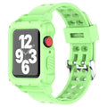 Silicone Apple Watch Band+Case Series 9/8/7/6/5/4/SE by Arleathercraft