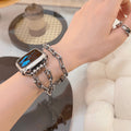 Stainless Steel Apple Watch Band Series 11/10/9/8/7/6/5/4/ SE / Ultra 1/2/3 by Arleathercraft