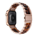 Resin strap Band For Apple Watch Series 11/10/9/8/7/6/5/4/ SE / Ultra 1/2/3 by Arleathercraft