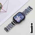 Apple Watch Ceramics+Steel Bracelet/Band Series 11/10/9/8/7/6/5/4/ SE / Ultra 1/2/3 by Arleathercraft