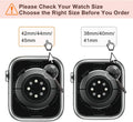 Apple Watch Chain Diamond Band - Rhinestone Loop Strap by BandsCo Straps