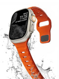 Apple Watch Silicone Strap - Waterproof, Sporty, Flexible by BandsCo Straps