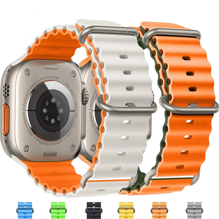 Apple Watch Silicone Strap - Waterproof and Breathable Band by BandsCo Straps
