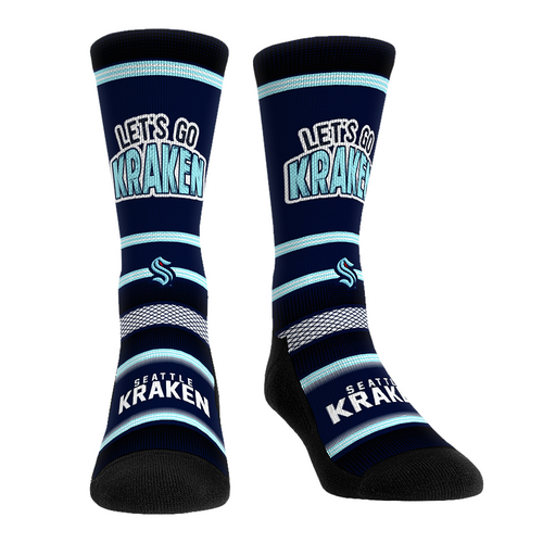 Seattle Kraken - Slogan by Rock 'Em Socks