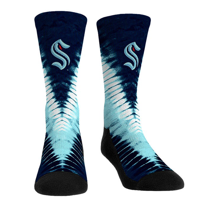 Seattle Kraken - V Shape Tie Dye by Rock 'Em Socks