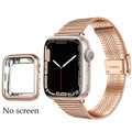 Stainless Steel Strap Apple Watch Band Series 11/10/9/8/7/6/5/4/ SE / Ultra 1/2/3 by Arleathercraft