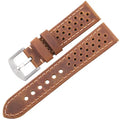 Samsung Galaxy Watch Leather Band - Breathable Classic Style by BandsCo Straps
