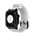 Silicone Band+Case For Apple Watch Strap by Arleathercraft