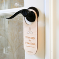 Self Care Sign | Therapy Door Hanger by Mache