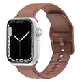 Silicone Apple Watch Band Series 11/10/9/8/7/6/5/4/ SE / Ultra 1/2/3 by Arleathercraft