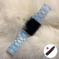 Resin Transparent Band for Apple Watch Series 11/10/9/8/7/6/5/4/ SE / Ultra 1/2/3 by Arleathercraft