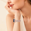 Apple Watch Stainless Steel Band - Sparkly Crystal Design by BandsCo Straps
