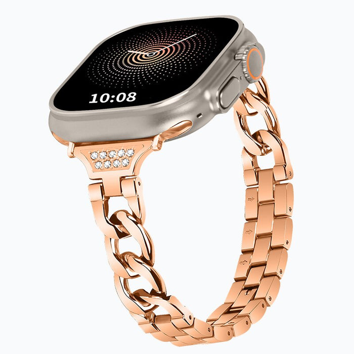 Apple Watch Diamond Strap/Brecelet Series 11/10/9/8/7/6/5/4/ SE / Ultra 1/2/3 by Arleathercraft