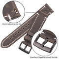 Samsung Galaxy Watch Leather Band - Classic Stylish Design by BandsCo Straps
