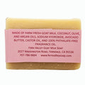 Handmade Goat Milk Shampoo Bar | Argan Oil & Avocado Butter | Flirty Floral Scent by Fern Valley Soap