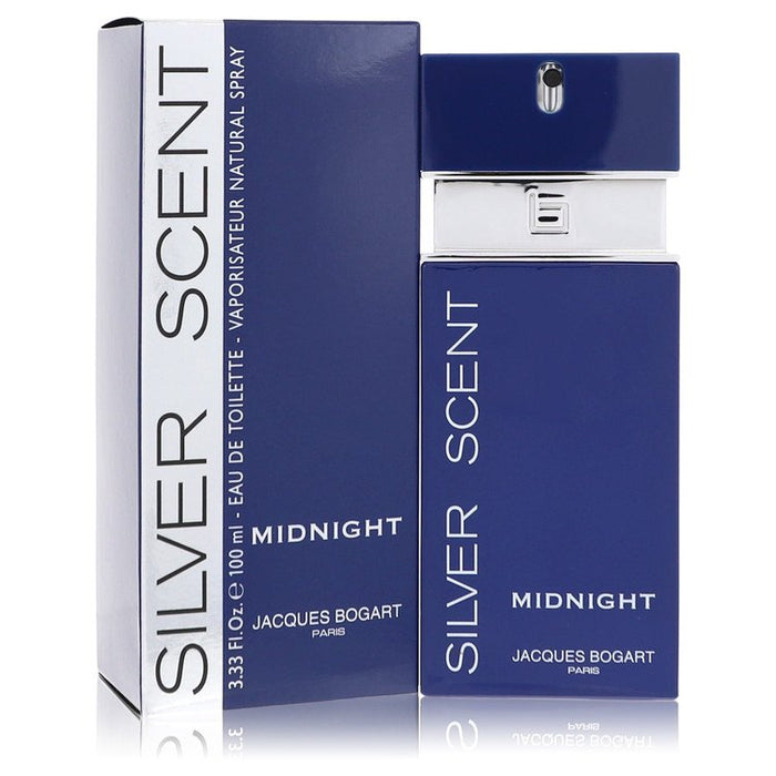 Silver Scent Midnight by Jacques Bogart Eau De Toilette Spray 3.4 oz for Men by Avera Group