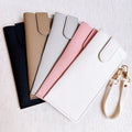 Simply Button Up Glass Case Bag Charm