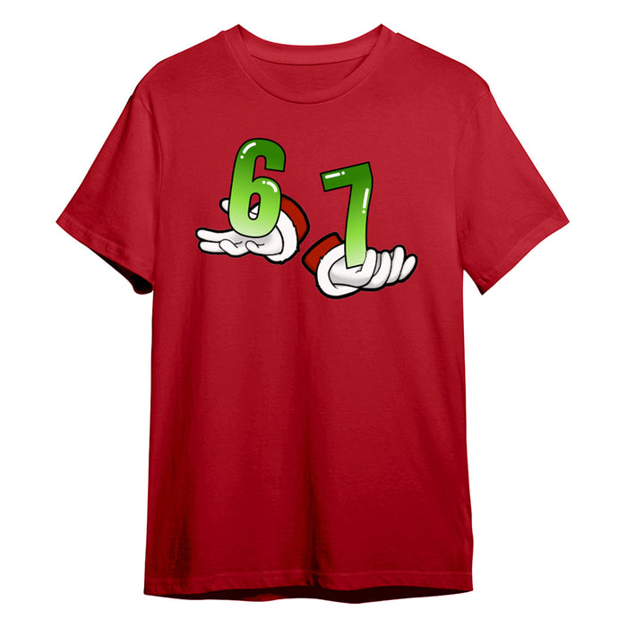 Six Seven T-Shirt (Christmas) by Rock 'Em Socks