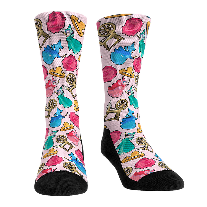 Sleeping Beauty - Icons All-Over by Rock 'Em Socks