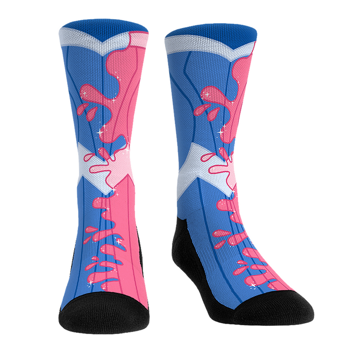 Sleeping Beauty - Pink or Blue by Rock 'Em Socks