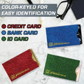 RFID Blocking Credit Card and Passport Sleeves - Leather Look 20 Pack by ID Stronghold