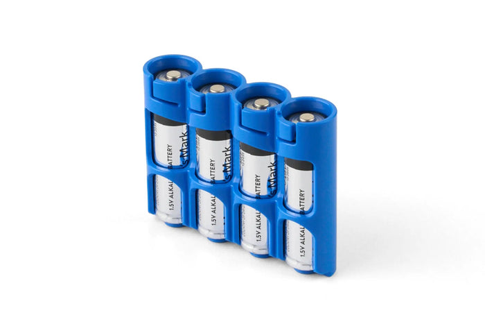 Slim Line AA 4 Pack (BLUE) by Storacell