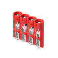 Slim Line AA 4 Pack (Red) by Storacell