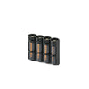 Slim Line AA 4 Pack (Tuxedo Black)