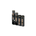 Slim Line AA 4 Pack (Tuxedo Black) by Storacell