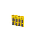 Slim Line AA 4 Pack (Yellow) by Storacell