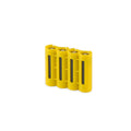 Slim Line AA 4 Pack (Yellow) by Storacell