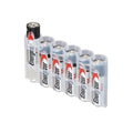 Slim Line AA 6 Pack (Clear) by Storacell
