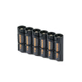 Slim Line AA 6 Pack (Tuxedo Black) by Storacell