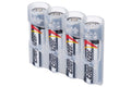 Slim Line AA 4 Pack (Clear) by Storacell