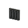 Slim Line AAA 4 Pack (Tuxedo Black) by Storacell