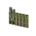 Slim Line AAA 6 Pack (Military Green) by Storacell