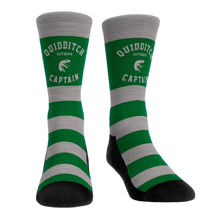 Slytherin - Quidditch Captain Stripes by Rock 'Em Socks