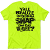 Snap - Safety Yellow T-Shirt