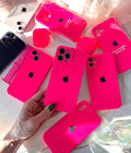 iPhone Camera Protection Silicone Case (Firefry Rose) by Vogueen