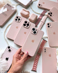 iPhone Camera Protection Silicone Case (Pink Sand) by Vogueen
