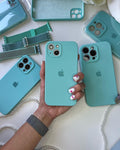 iPhone Camera Protection Silicone Case (Glacier Blue) by Vogueen