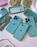 iPhone Camera Protection Silicone Case (Glacier Blue) by Vogueen