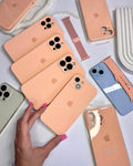 iPhone Camera Protection Silicone Case (Begonia) by Vogueen